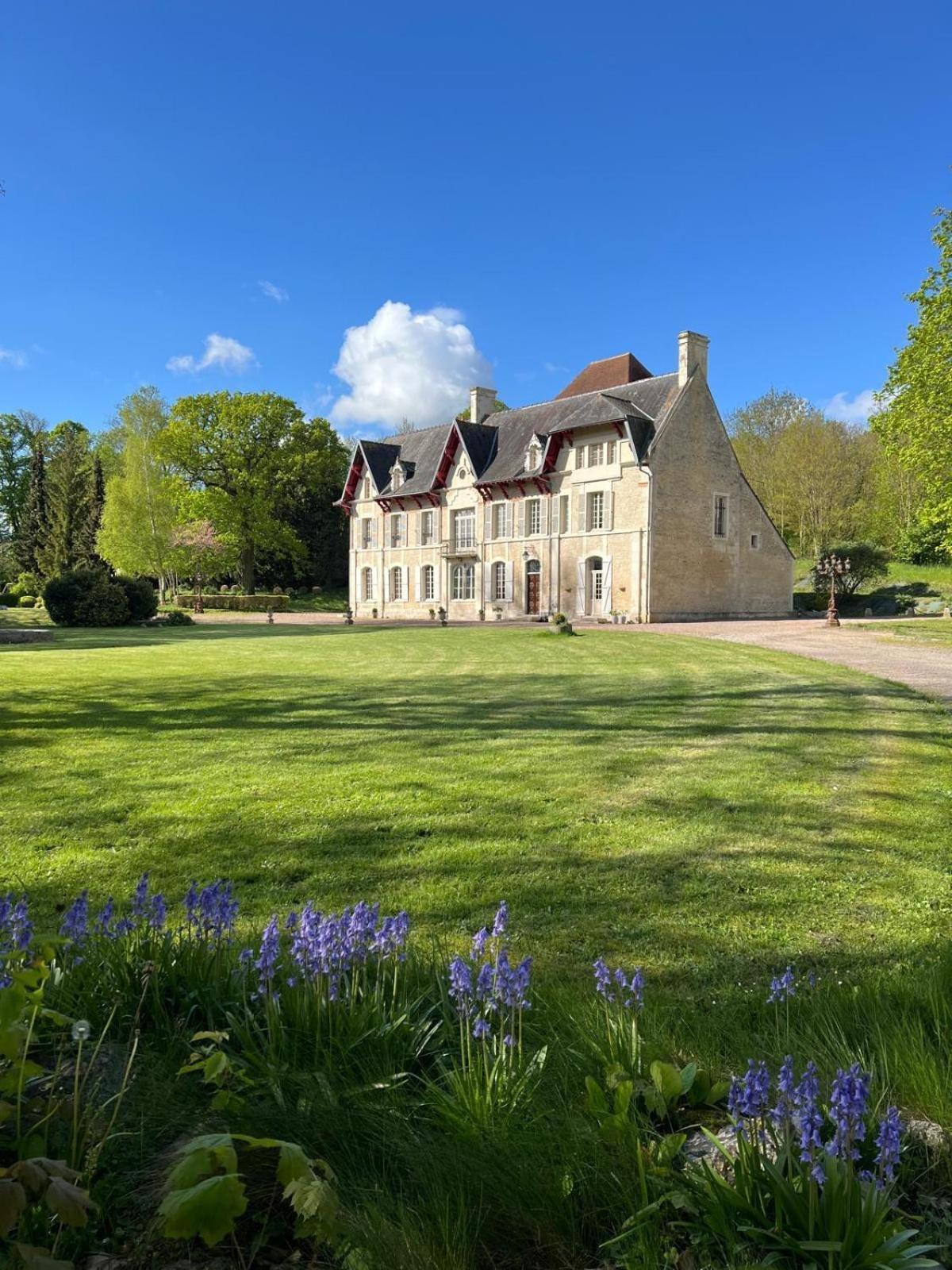 Chateau Du Mesnil Soleil , Gites Et Chambres D'Hotes Damblainville Exterior photo